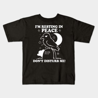 Resting In Peace Kids T-Shirt